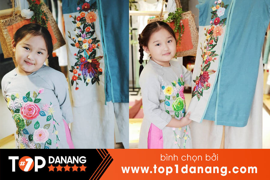 Áo dài trẻ em đẹp nhất ở Đà Nẵng