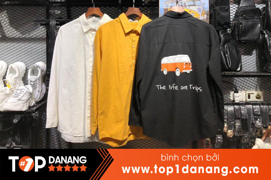 Áo sơ mi đen Đà Nẵng