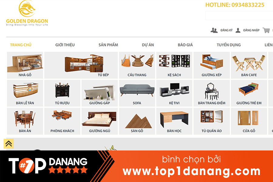 Bàn ăn Đà Nẵng Nội thất Rồng Vàng