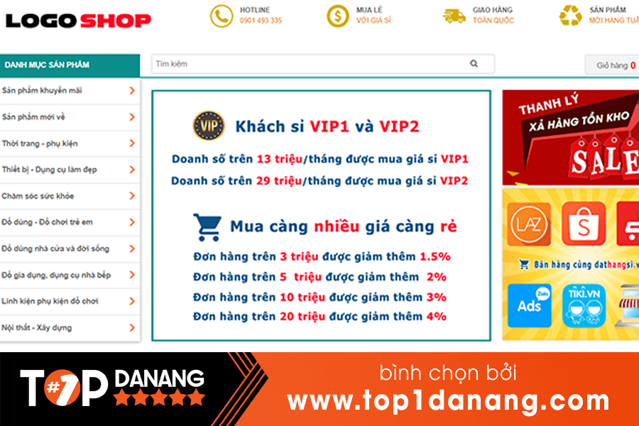 Bán bàn bi lắc tại Đà Nẵng LOGO Shop