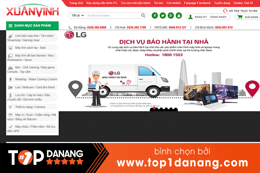 Bàn phím Đà Nẵng Công ty Xuân Vinh