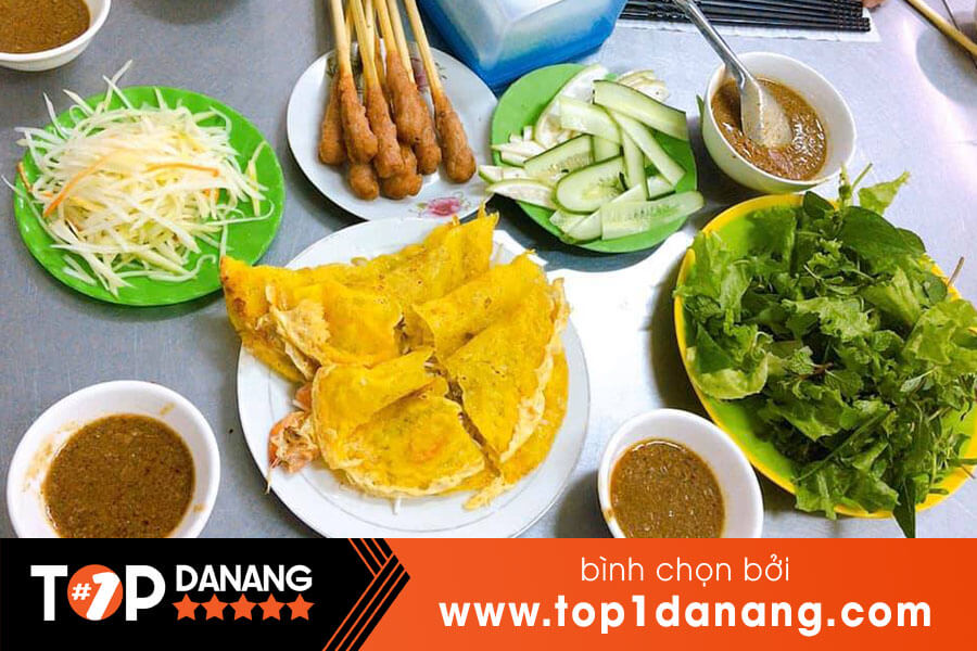 Bánh xèo bà Dưỡng menu