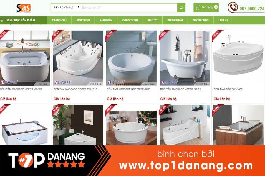 Bồn tắm gỗ Đà Nẵng