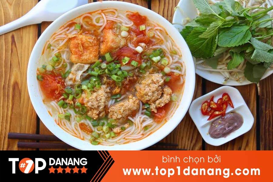 Bún riêu cua ngon Đà Nẵng