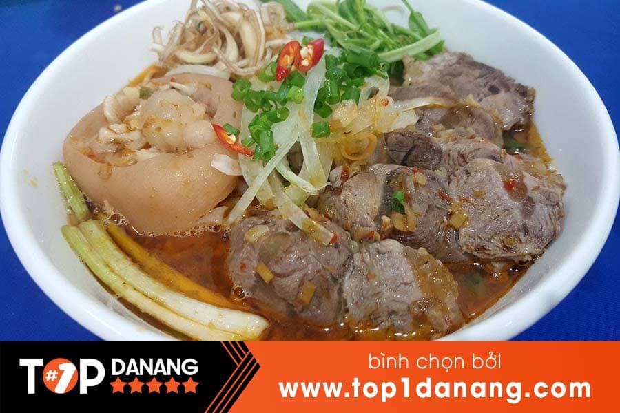 Bún xương heo ngon ở Đà Nẵng