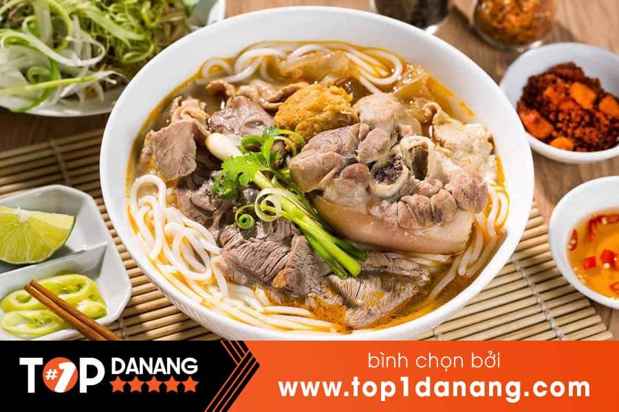 Bún xương heo ngon tại Đà Nẵng