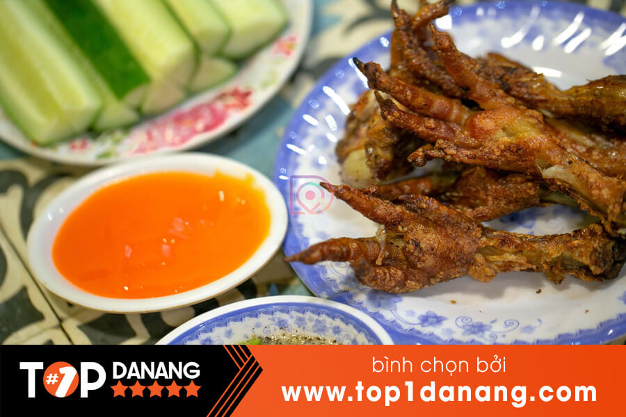Chân gà nướng nổi tiếng Đà Nẵng
