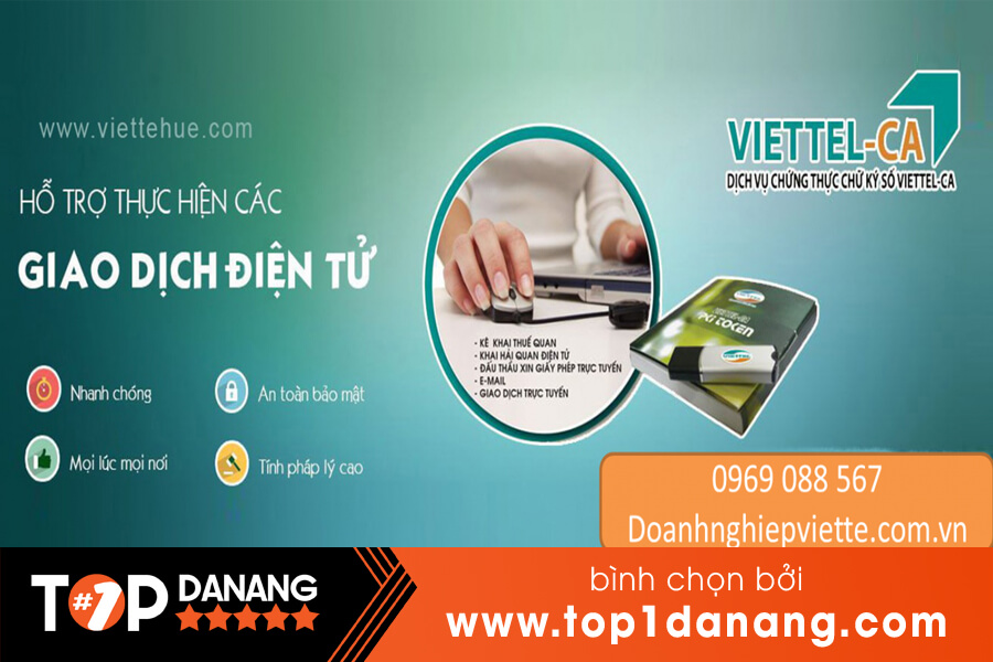 Chữ ký số Viettel Đà Nẵng