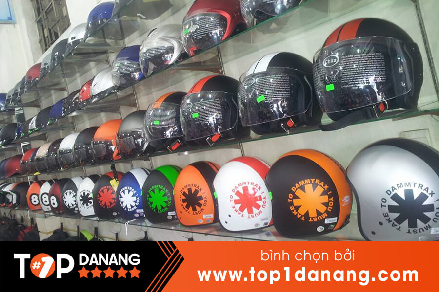 Cửa hàng mũ bảo hiểm phượt Đà Nẵng