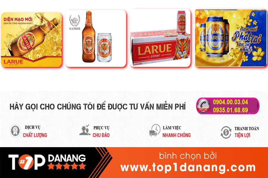 Đại lý bia Larue Đà Nẵng 