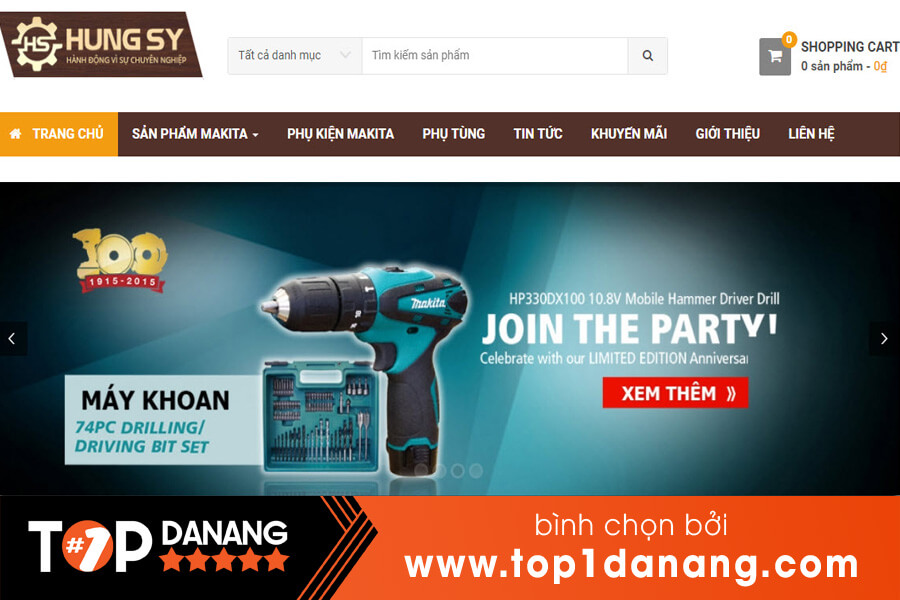 Đại lý Makita tại Đà Nẵng  