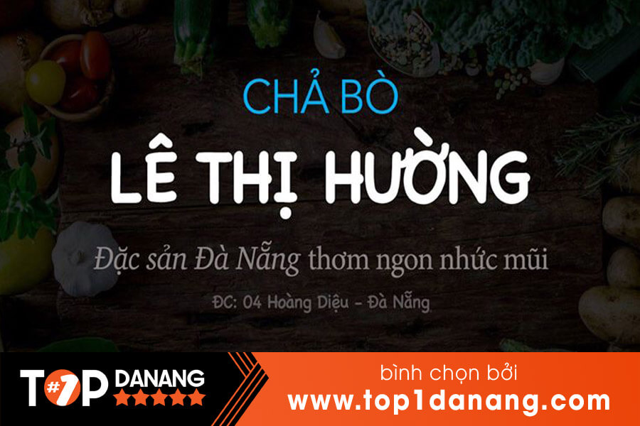 Địa chỉ chả bò Bà Hường Đà Nẵng