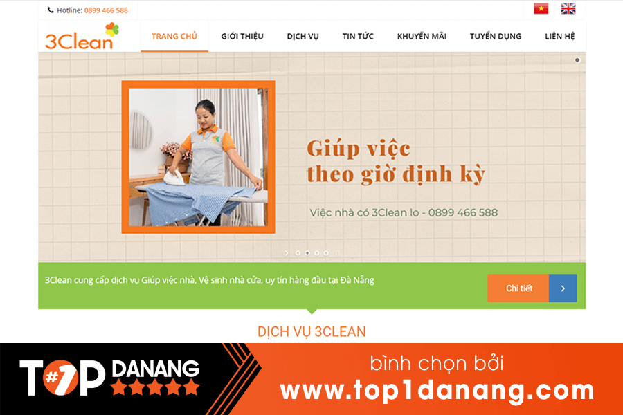 Dịch vụ giúp việc tại Đà Nẵng Công ty 3CLEAN