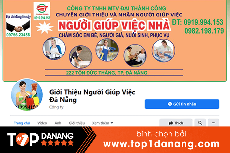 Dịch vụ giúp việc nhà tại Đà Nẵng Công ty Đại Thành Công
