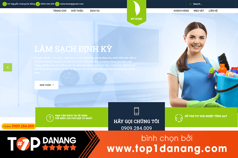 Dịch vụ giúp việc nhà tại Đà Nẵng Công ty MyHome