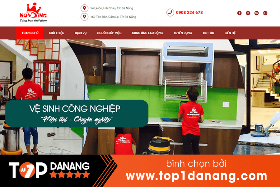 Dịch vụ giúp việc tại Đà Nẵng Công ty Novoking