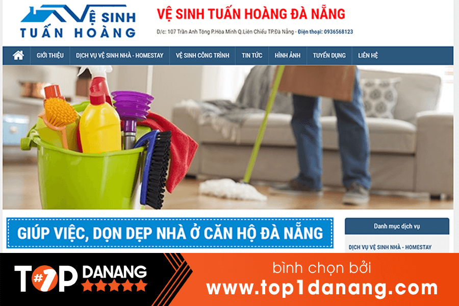 Dịch vụ giúp việc tại Đà Nẵng Vệ sinh Tuấn Hoàng
