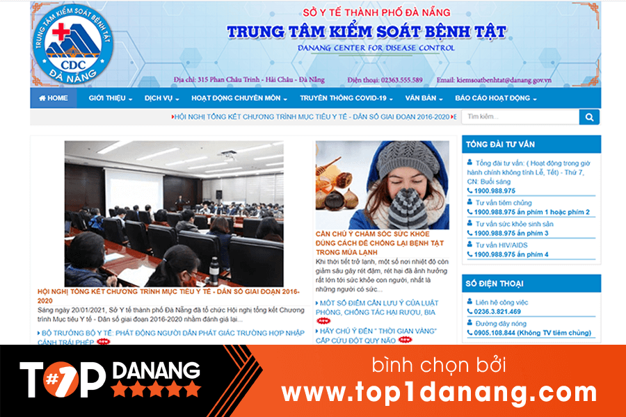 Dịch vụ quan trắc môi trường tại Đà Nẵng Trung tâm Kiểm soát bệnh tật Đà Nẵng