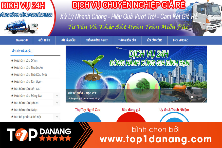 Dịch vụ thông cống tại Đà Nẵng 