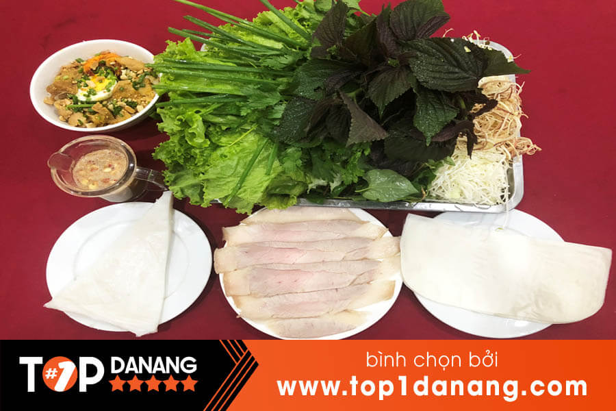 Đồ ăn trưa ở Đà Nẵng