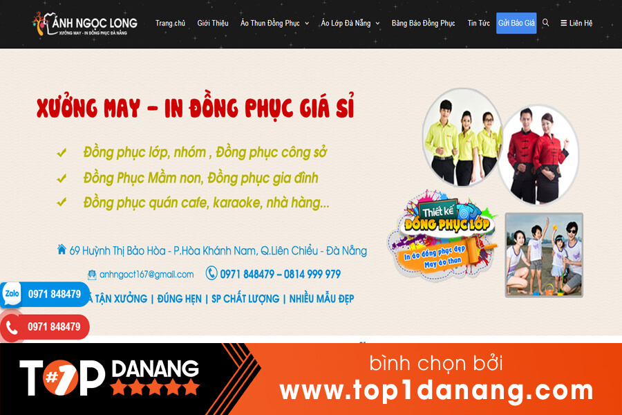 Đồng phục đẹp Đà Nẵng