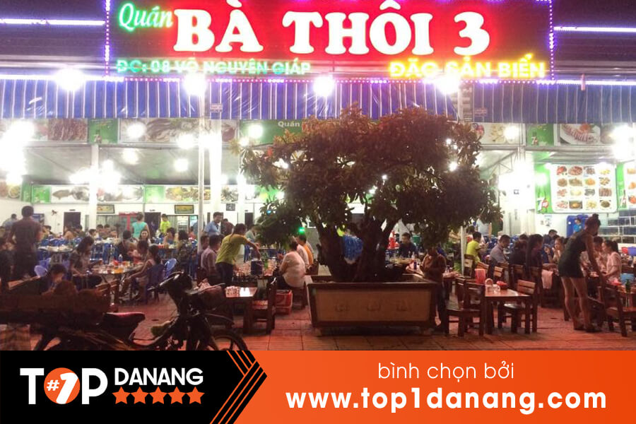 Hải sản Bà Thôi 3 Đà Nẵng