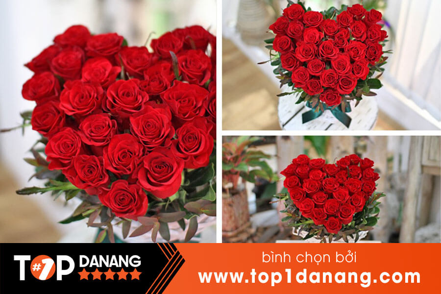 Hoa hồng tặng Valentine tại Đà Nẵng