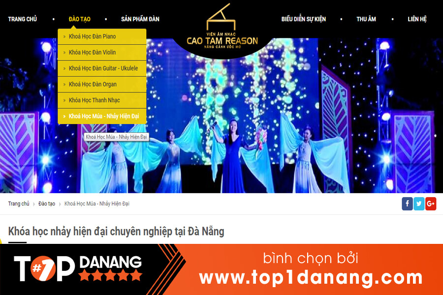 Học nhảy hiện đại tại Đà Nẵng