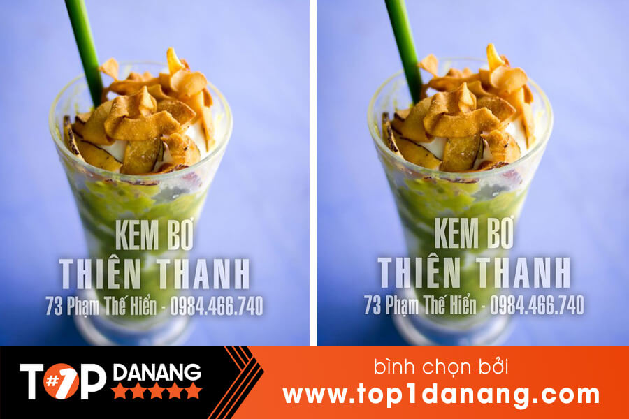 Kem bơ ngon ở Đà Nẵng