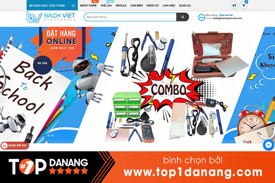 La bàn Đà Nẵng Điện tử Bách Việt