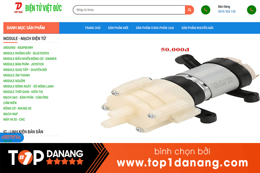 La bàn Đà Nẵng Điện tử Việt Đức