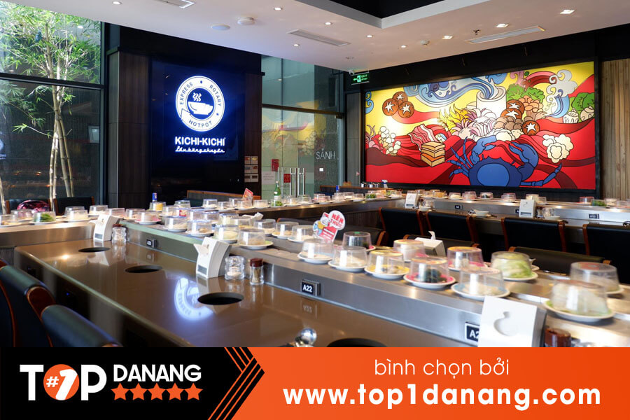 Lẩu băng chuyền ở Lotte Đà Nẵng