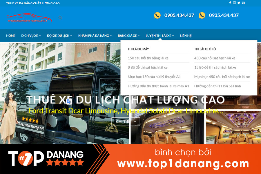 Lịch thi bằng lái xe máy ở Đà Nẵng