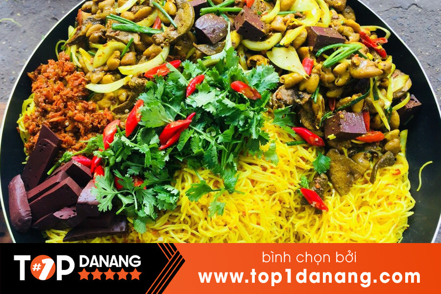 Lòng xào nghệ ngon Đà Nẵng