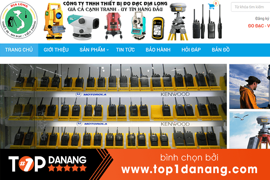 Máy cân bằng laser Đà Nẵng Công ty Địa Long