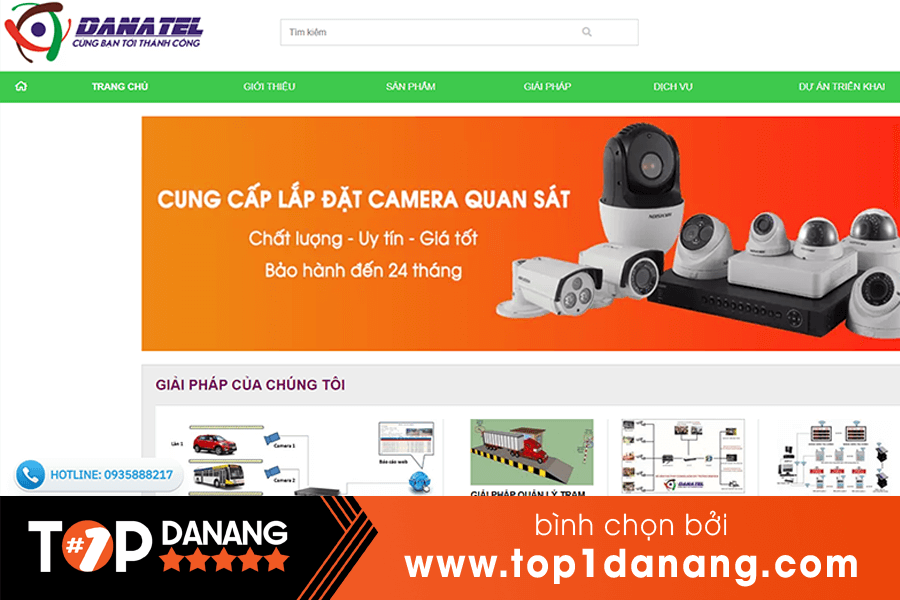 Máy cân bằng laser Đà Nẵng Công ty DANATEL