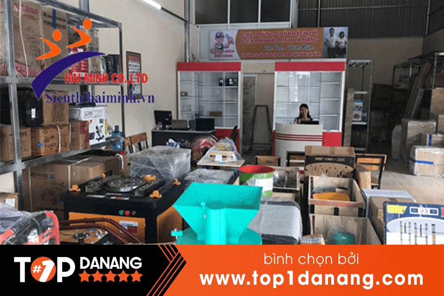 Máy cân bằng laser Đà Nẵng Siêu thị Hải Minh