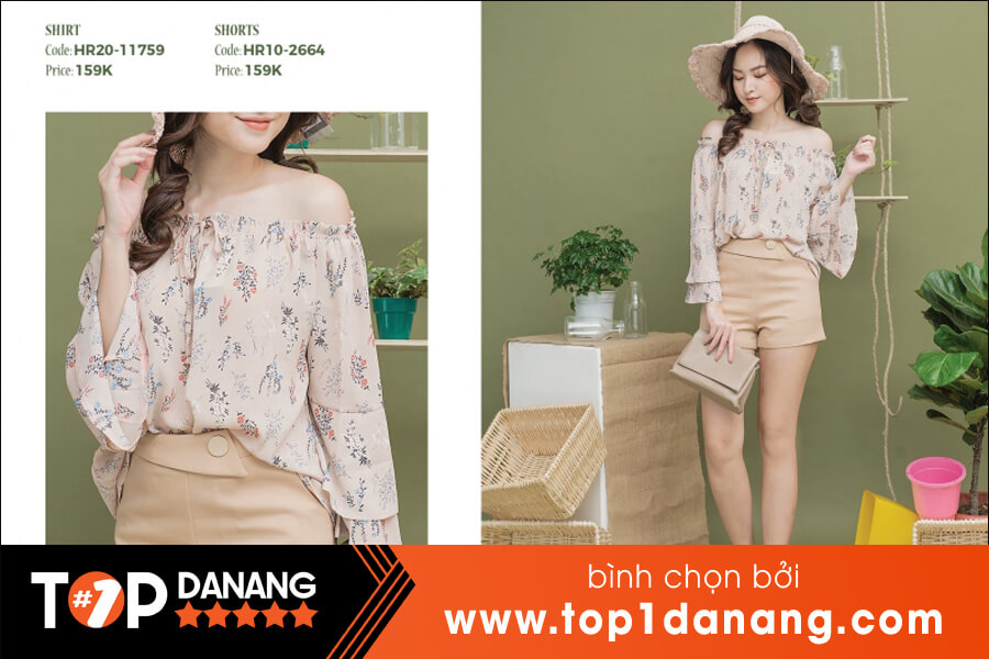 Mua áo trễ vai ở Đà Nẵng