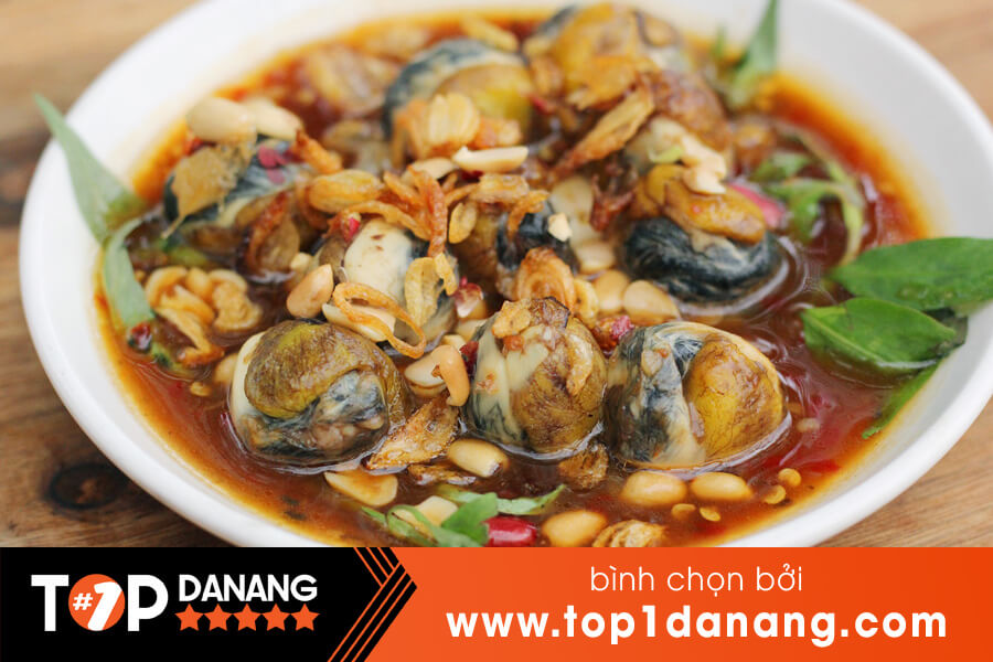 Quán cút lộn xào me Ông Ích Khiêm Đà Nẵng