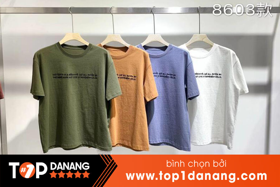 Shop áo thun nam đẹp ở Đà Nẵng