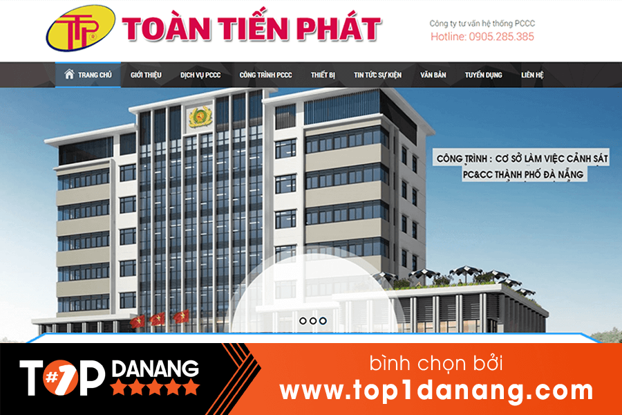 Thi công PCCC Đà Nẵng Công ty Toàn Tiến Phát