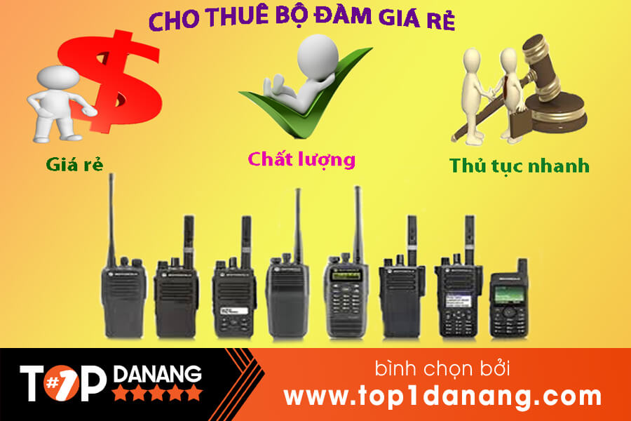 Thuê máy bộ đàm Đà Nẵng