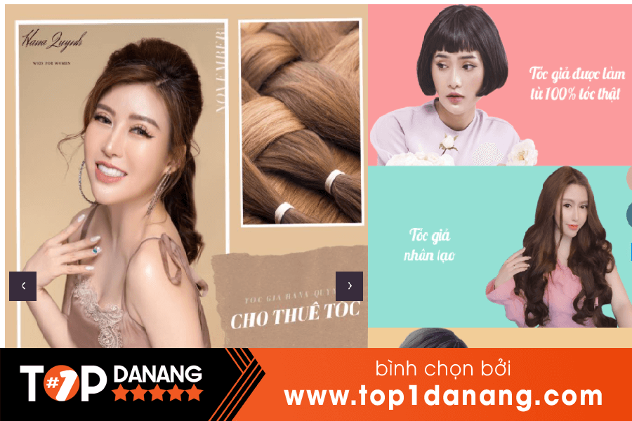 Tóc giả Hana Quỳnh