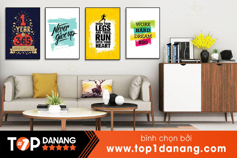 Tranh động lực treo tường ở Đà Nẵng