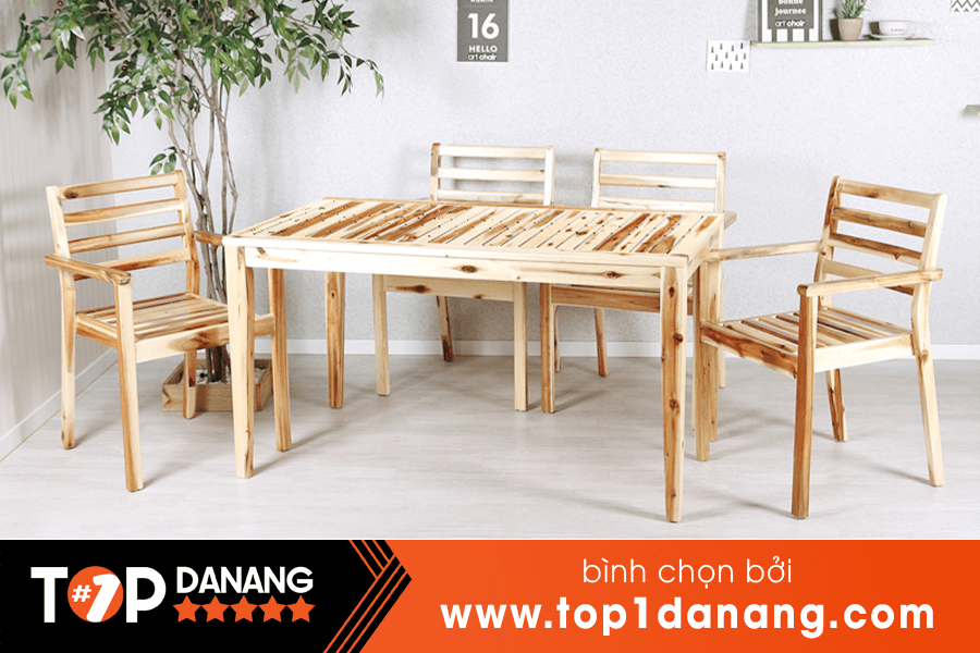 Bàn ghế ngoài trời Pastelwood