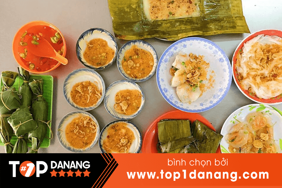 Thưởng thức bánh bèo Bà Bé