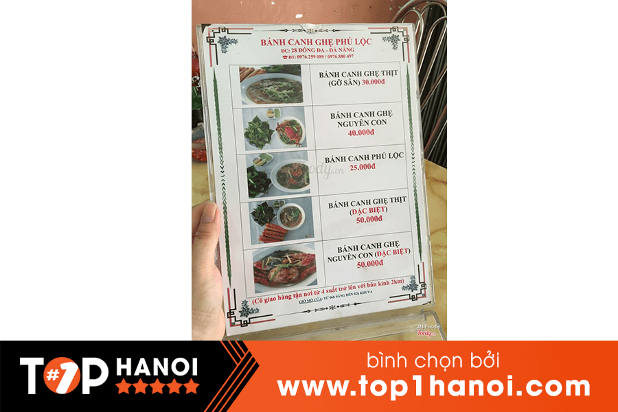 Bánh canh ghẹ Đà Nẵng Phú Lộc