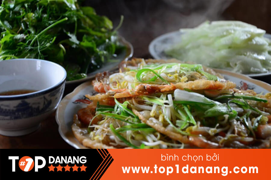 Bánh xèo tôm nhảy Đà Nẵng