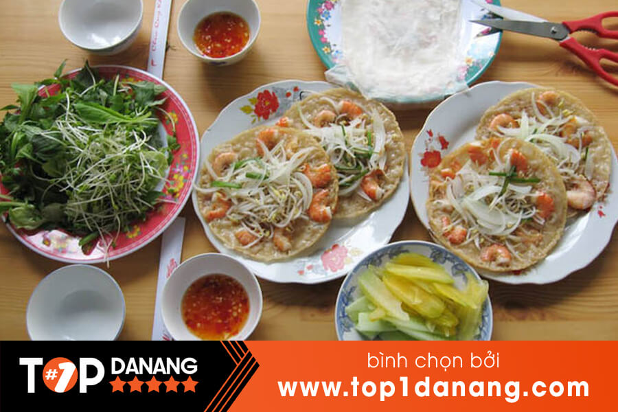Bánh xèo tôm nhảy Năm Hiền Đà Nẵng