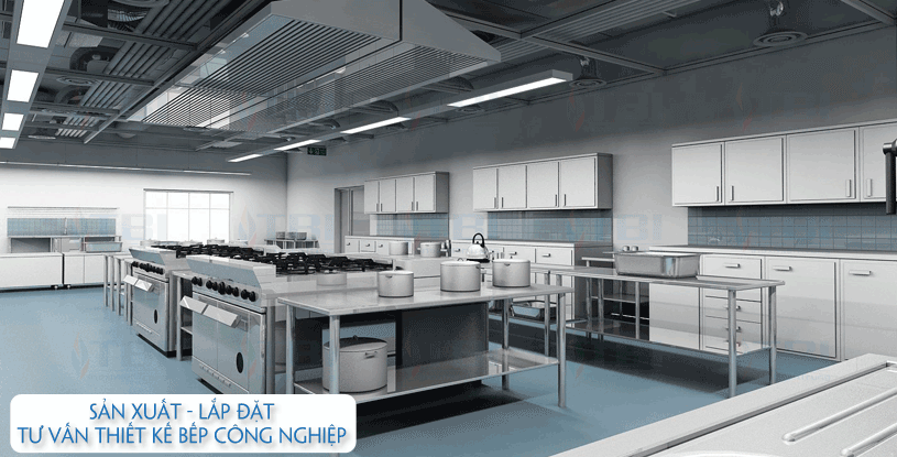 bếp công nghiệp tại inox miền trung